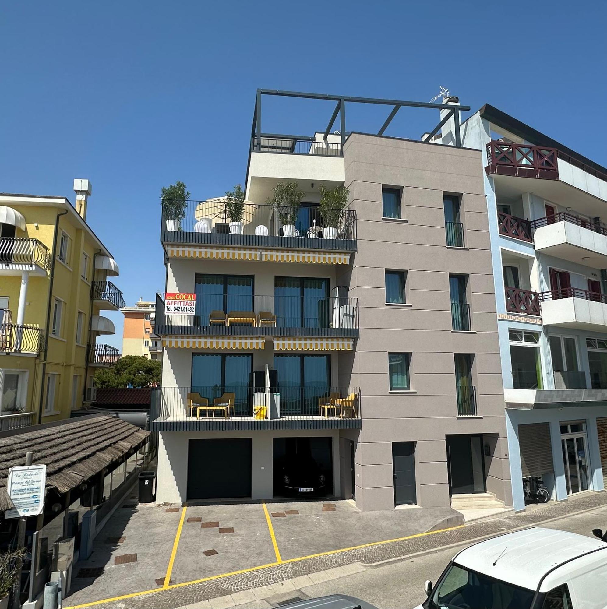 Nuovo Residence Serenissima Frontemare - Agenzia Cocal カオルレ エクステリア 写真